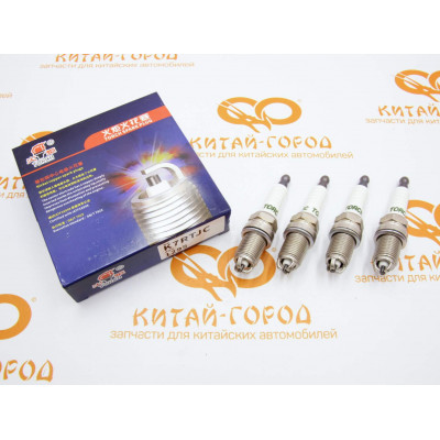 Свечи зажигания Chery Tiggo,5 (2.0),Fora(1.6),Bonus,Lifan Solano(к-т.4 шт.)(3 контакта)(Torch)