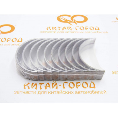 Вкладыши коренные (+0,25) GW Deer,Safe,Sailor,Wingle (Бензин 491) (Комплект)