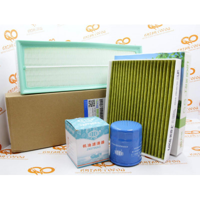 Комплект фильтров для Exeed VX 2.0T (угольный/антибакт.)(151000187AA,F4J201012010,301000265AA)