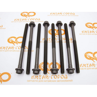 Болты ГБЦ Geely Coolray (к-т. 8 шт.)(Ориг.произв.)