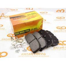 Колодки тормозные передние с ABS Geely Otaka,Lifan Smily (Just Drive)
