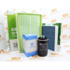 Комплект фильтров для TANK 300 (угольный)(1109103XKM01A,1017100AEC01,8104300XKR02A)